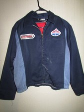 Vintage 60s Standard Oil Jacket MED Amoco Gas Station CHAPARRAL Snowmobile