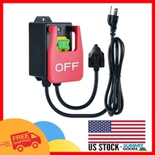 Quick-Access On/Off Switch for Table Saws and Power Tools - Hands-Free Operation