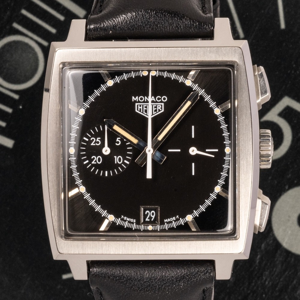 Tag Heuer Monaco Limited Edition Black Dial October 1998