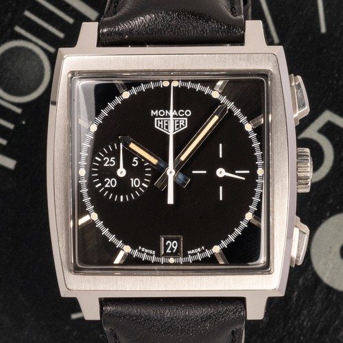 Tag Heuer Monaco Limited Edition Black Dial October 1998