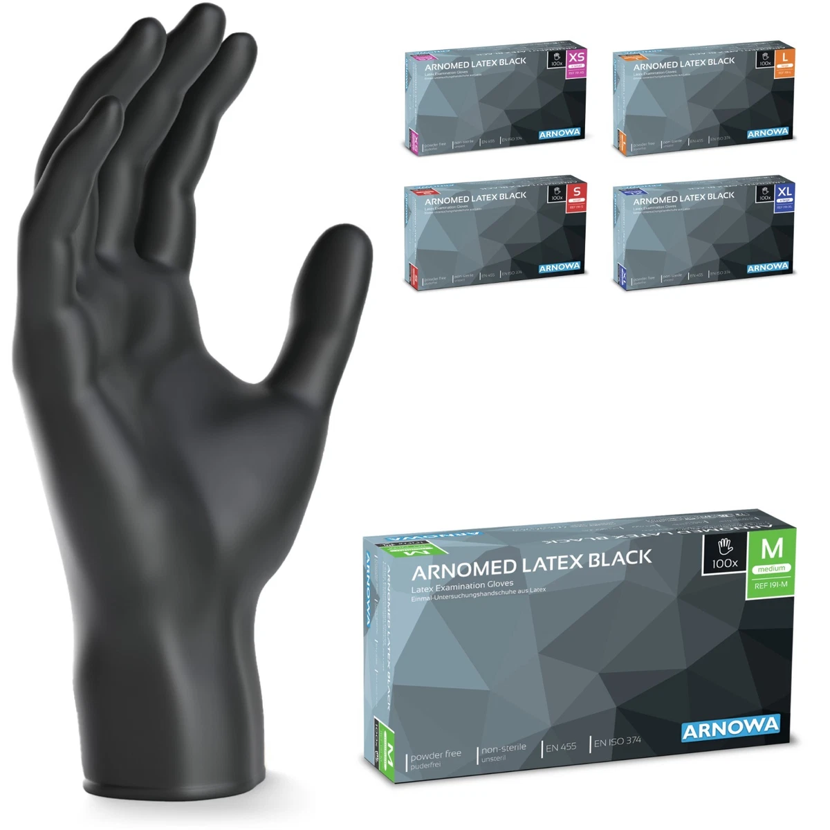 100St. Latexhandschuhe Einmalhandschuhe Gentle Skin, softhand XS, S, M, L ,XL