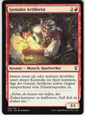 Ingenious Artillerist 182 Commander Legends: Battle for Baldur's Gate deutsch NM