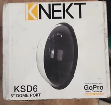 Open box Knekt KSD6 6" Dome Port and trigger for GoPro Hero 3+ and Hero4