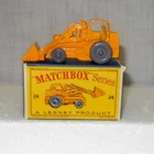 VINTAGE MATCHBOX SERIES 1-75 LESNEY NO. 24B HYDRAULIC EXCAVATOR - 1959 - NIB