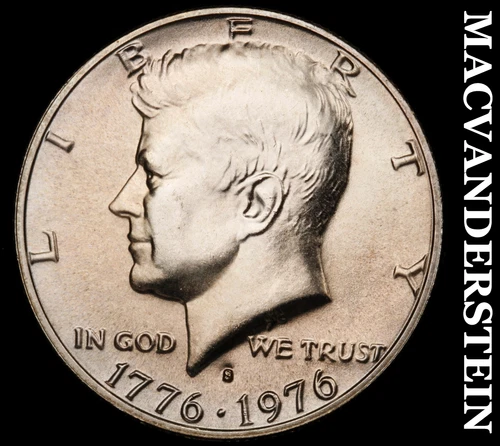 1976-S Silver Kennedy Half Dollar - Choice Gem Brilliant Unc  Lustrous  #G9227
