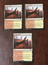 Needle Spires X3 Oath Of The Gatewatch NM Condition See Pics Front Back Mtg