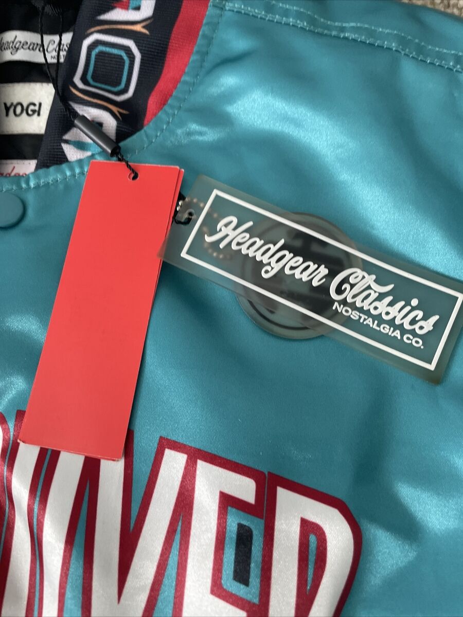Vancouver Grizzlies Yogi Bear Headgear Classics Satin Jacket Vancouver Grizzlies Yogi Bear Headgear Classics Satin Jacket