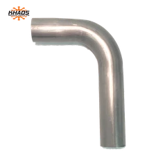 2" 90 Degree 304 Stainless Mandrel Bend Exhaust Tubing Pipe Header SS