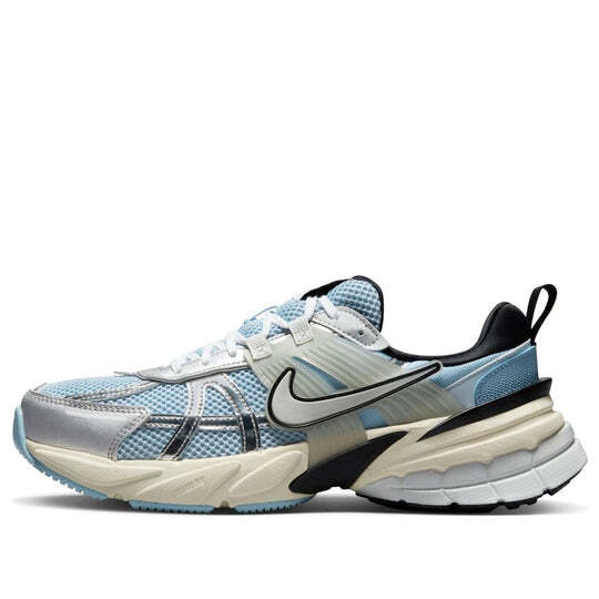 HF1876-400 Nike V2K Run Psychic Blue Black Blue Tint Metallic
