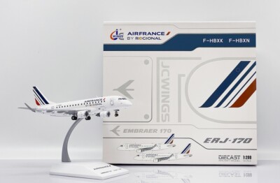ERJ-170LR AIR FRANCE REGIONAL REG: F-HBXK WITH STAND - JC WINGS XX20353 1/200