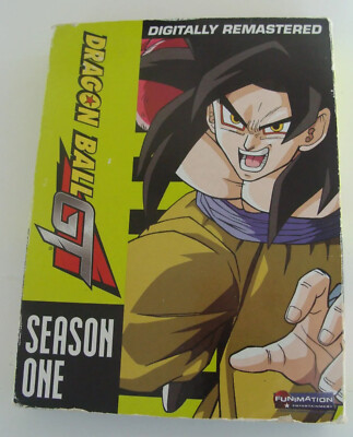 Dragon Ball GT Season One (DVD 2008) 5-Disc Set) COMPLETE w Manual