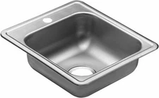 PROFLO PFSR171961 Bealeton 17" Drop In Single Basin Stainless Steel Kitchen Sink