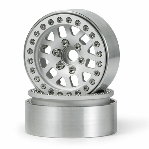 Llantas de metal Beadlock de 1/4 piezas de 1,9"" para coche 1/10 RC TRX4 TRX6 SCX10 D90 CC01 - Imagen 9 de 36