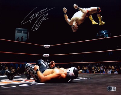 Angel Garza Jr Signed 11x14 Photo BAS COA Lucha Libre AAA WWE NXT Picture Auto 9