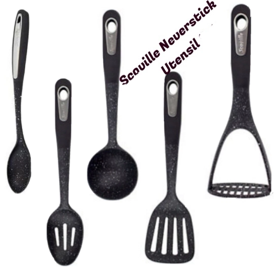 Original Scoville NeverStick Nylon Utensil Spoon Turner Whisk Tongs Ladle Masher
Opens in a new wind