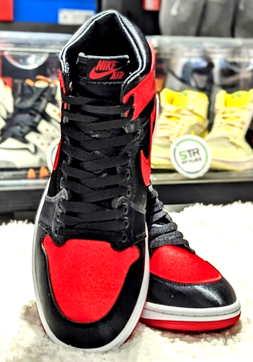 Nike Air Jordan Retro 1 High OG Satin Bred Red FD4810-061 Nike Air Jordan Retro 1 High OG Satin Bred Red FD4810-061