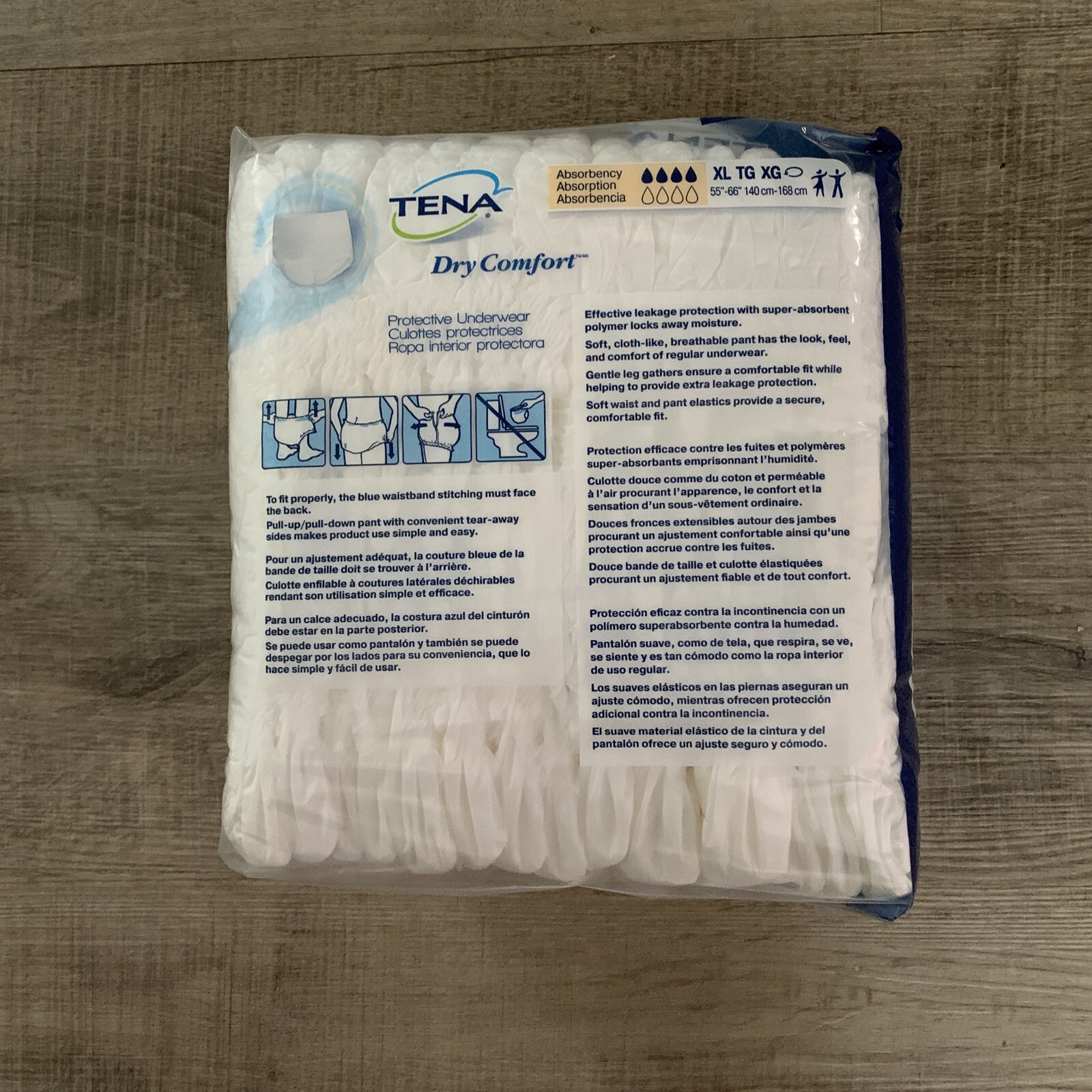 Tena Dry Comfort Protective Underwear XL Pack Of 14 eBay