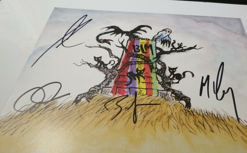 Rare! The New Ok by DRIVE-BY TRUCKERS Signed Autographed Red Vinyl LP DBT - Picture 2 of 4