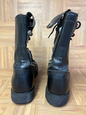 RARE🇺🇸 U.S Military Vintage Combat Boots Cap Toe Jumper Sz