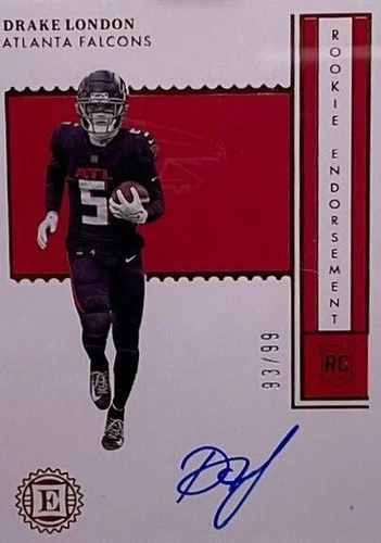2022 Panini Encased Drake London #RE-6