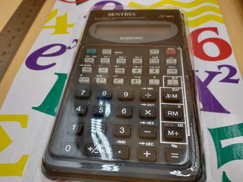 Lot of 2X Vtg Sentry Electronic Scientific Calculators CA656 New/Old Stock #Z187 - Picture 5 of 15