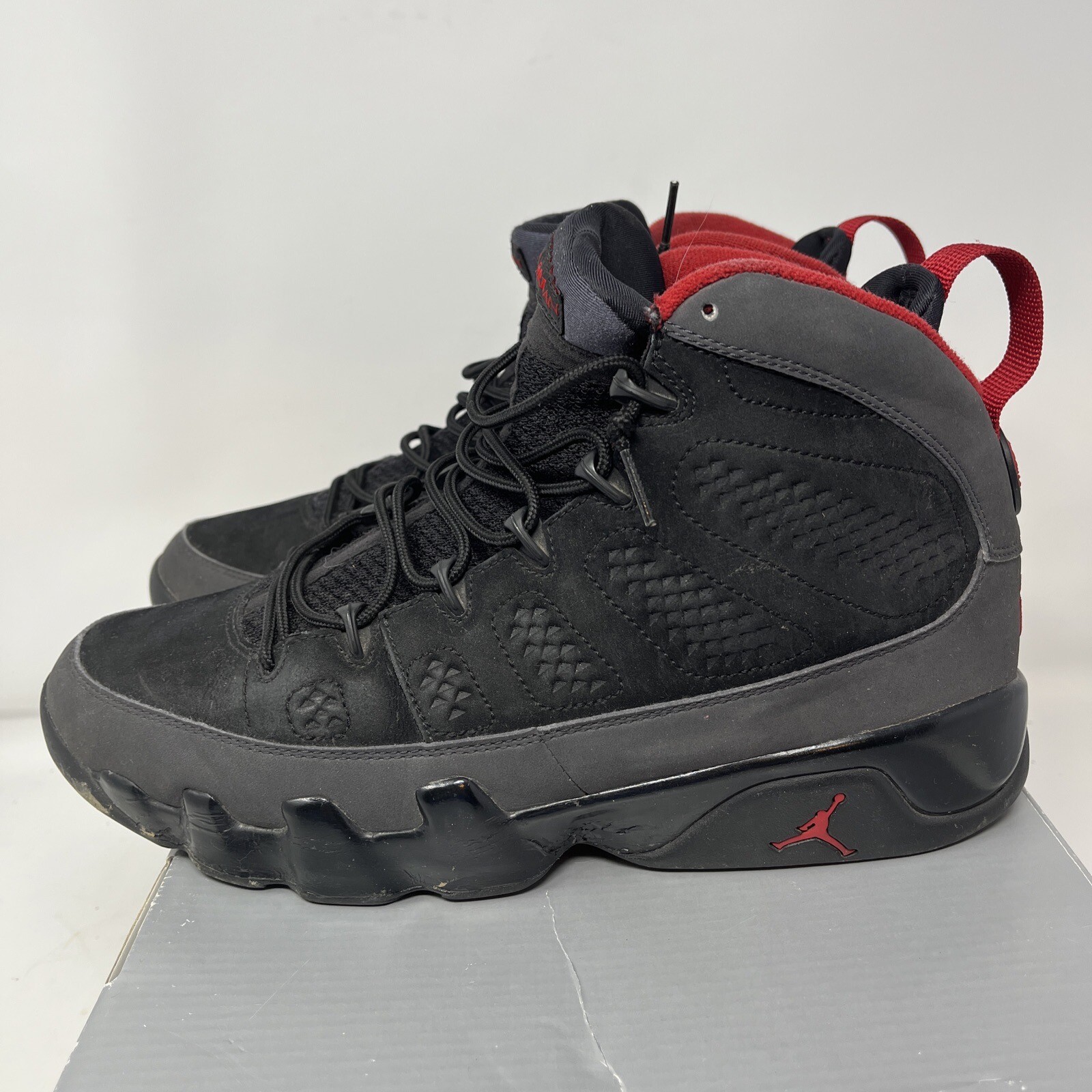 Size 10.5 Jordan 9 Retro Charcoal 2010 Replacement Box eBay