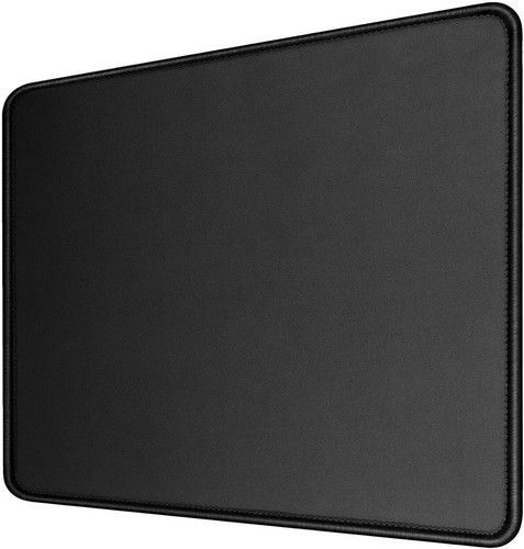 8.7x11 Mouse Pad Stitched Edges Non-slip Waterproof Gaming Mousepad Thick Black - Picture 2 of 37