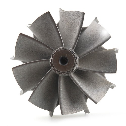9 Blades Turbine Wheel fits BorgWarner K04 Extreme on AUDI VW Porsche - Picture 4 of 6