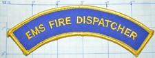 EMS FIRE DISPATCHER EMERGENCIA MÉDICA 2" X 5.75" PARCHE BASCULANTE