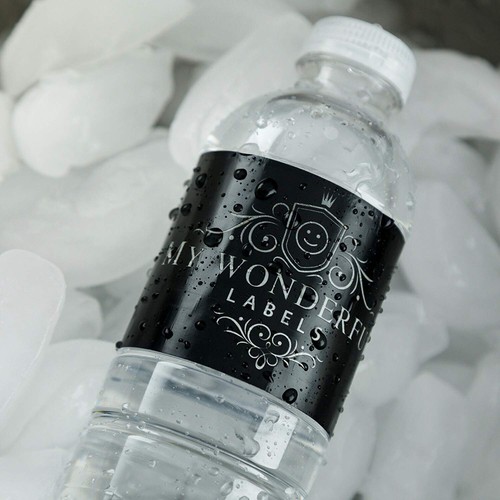 Congrats Grad Graduation Theme Water Bottle Label College High School Middle - 第 4/5 張圖片