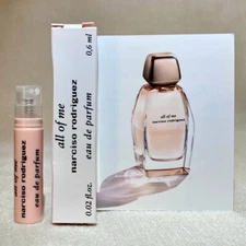 Narciso Rodriguez All Of Me Eau de Parfum Sample Spray .02oz, .6ml New in Box