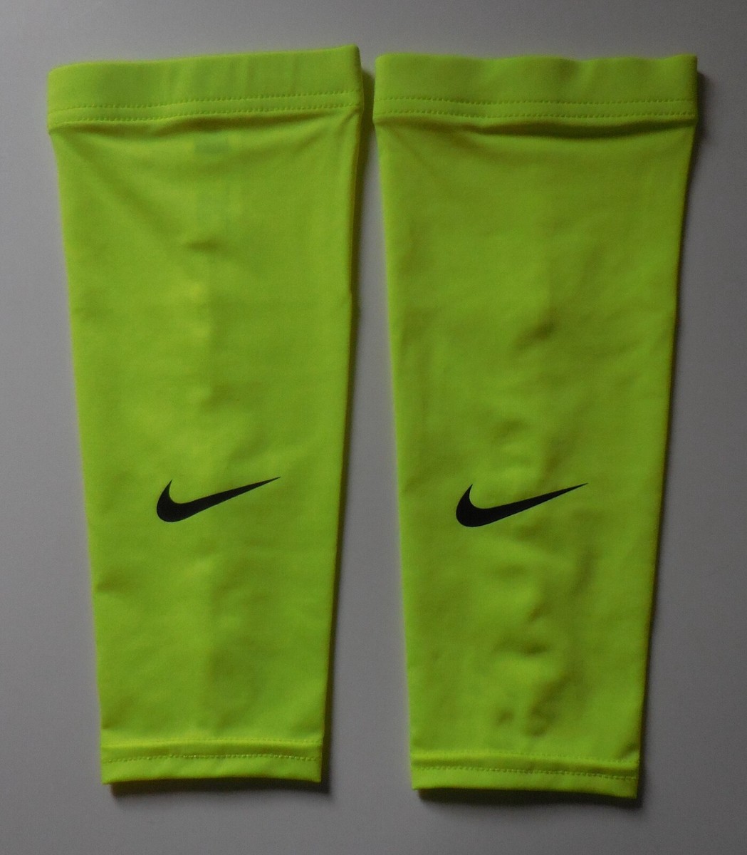 Nike Pro Combat Arm Shivers Dri-Fit Baseball Unisex Neon