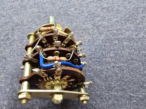 Sansui QR-4500 Receiver Part - Mode Selector Rotary Switch - Picture 6 of 11