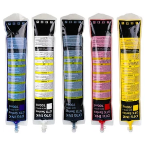 700ML/Bag Textile GTX White Ink Bag Chips For Brother GTX PRO GT DTG Printer
