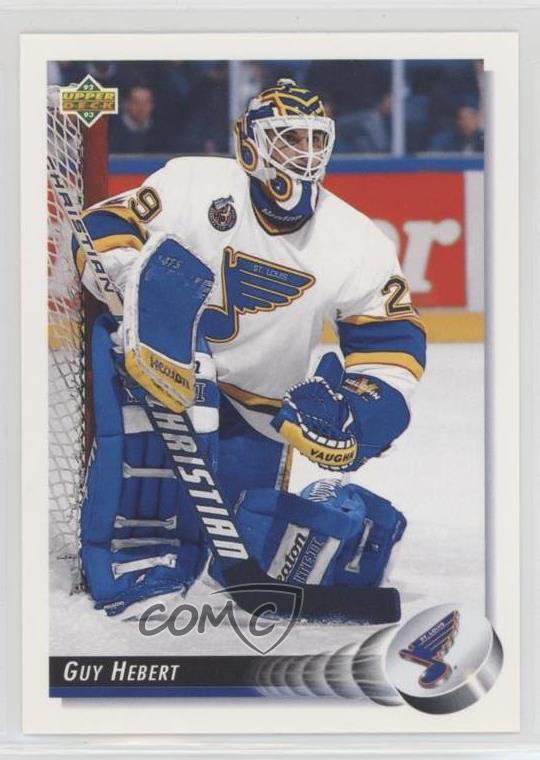 1992-93 Upper Deck Guy Hebert #501 Rookie RC