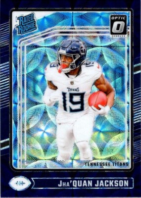 Jha'Quan Jackson 2024 Donruss Optic Purple Scope Rookie Card #253 - Titians