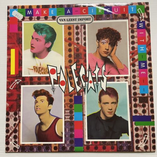 Polecats Make A Circuit With Me Vinyl Record 12” 45RPM Maxi Single Pole 412 1982 - Picture 13 of 24