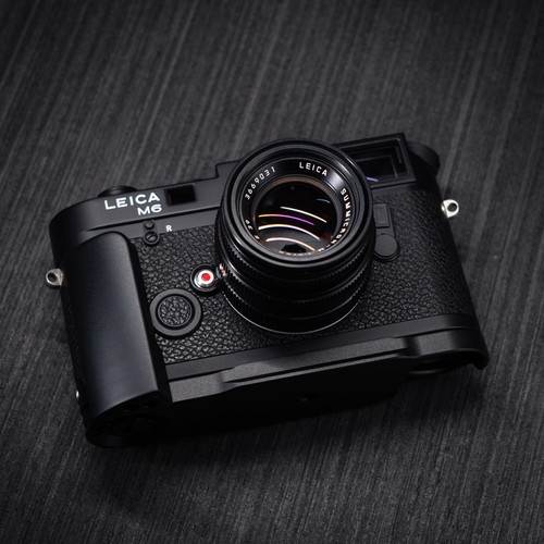 Wood L Hand Grip + Aluminum Baseplate Fr Leica M1 M2 M3 M4 M6 M7 MP MA MD Camera - Picture 6 of 35
