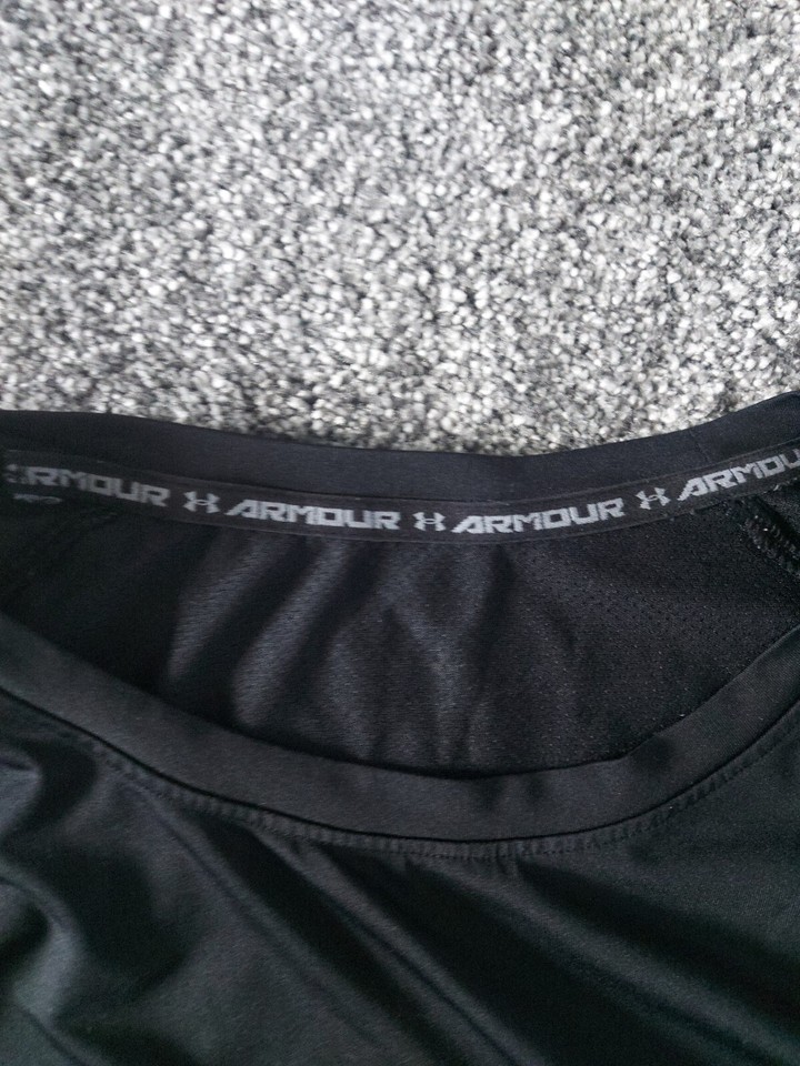 Under Armour Mens Workout / Training Top Black Size XL eBay