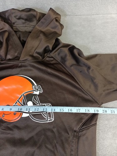 Cleveland Browns NFL Team Apparel Hoodie Hooded Sweatshirt Youth XL - Picture 4 of 8