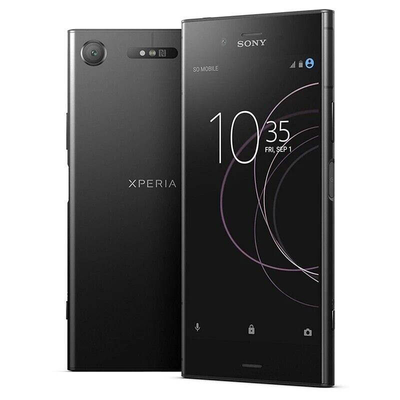 Sony Xperia XZ1 - 64GB - Black (Unlocked) Smartphone (Dual SIM 