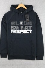 Under Armour Sweatshirt Project Rock Mens Fleece Hoodie Black Gym Training Sz L