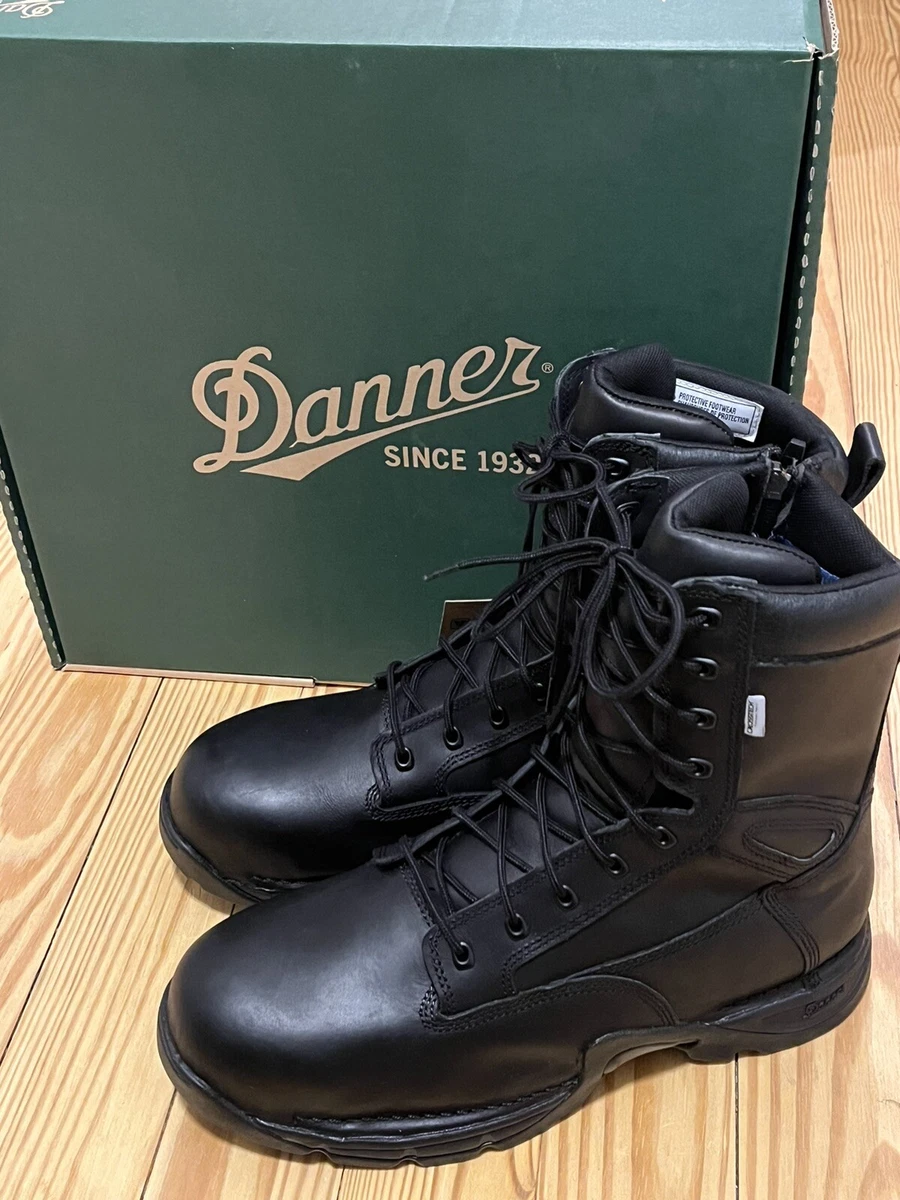 DANNER Striker II Side Zip Black CrossTech Uniform EMS Boots Men's 12 MSRP $239