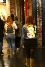 Hand Painted Denim Jackets, Custom Designed Denim Jacket, Jacket with art work