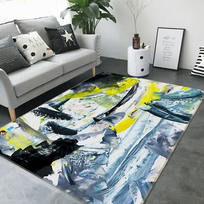 3D Abstract Watercolor NAO2382 Game Rug Mat Elegant Photo Carpet Mat Fay