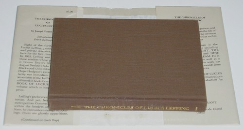 CHRONICLES OF LUCIUS LEFFING - JOSEPH PAYNE BRENNAN~1977 HB/DJ 1st Ed. SIGNED! - Picture 4 of 6