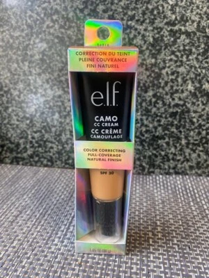 ELF e.l.f. Camo CC Cream Full Coverage Foundation with SPF 30 - Choose Your Shade