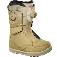 Thirtytwo Lashed Double Boa Snowboard Boots Womens 9 B4BC Tan New 2024