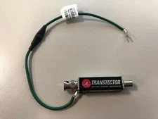 TRANSTECTOR 1101-810 TCP CCTV MF CCTV VIDEO SURGE PROTECTOR BNC M/F