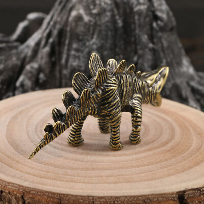 Tabletop Figurine Brass spinosaurus Animal Statue Sculpture Home
